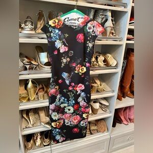 Ted Baker floral scuba dress